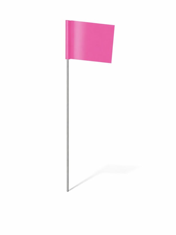 Pin Wire Flagging- Glo Pink