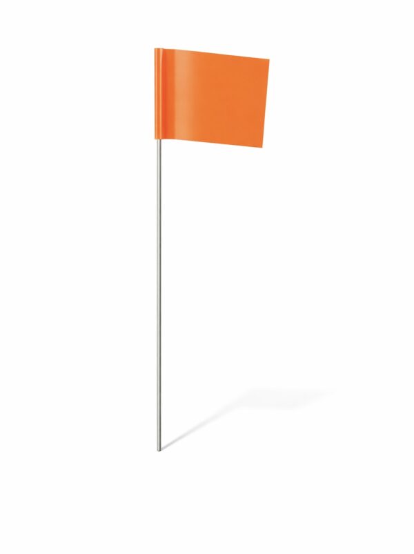 Pin Wire Flagging- Glo Orange